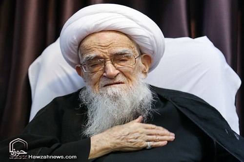 شعری از آیت الله العظمی صافی به مناسبت اربعین