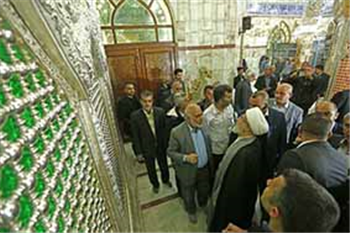 رونمایی از چهار نیم‌ضریح خیمه‌گاهی کربلا  ـ عکس